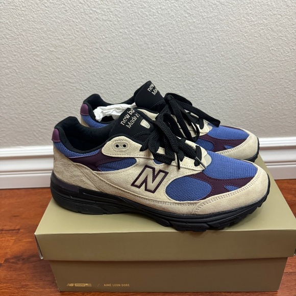 New Balance 993 Aime Leon Dore Taupe Size 11 - Picture 3 of 8